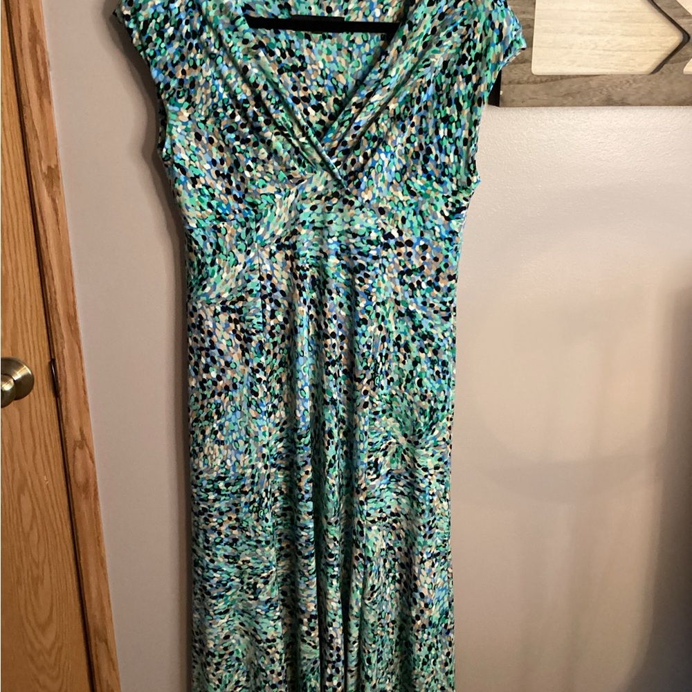 Jones New York Multicolor Midi Dress